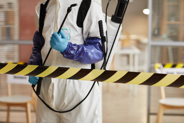 Professional Drug Lab Cleanup technician working in Allendale, MI